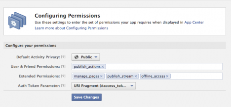 Facebook-Aplication-Permissions